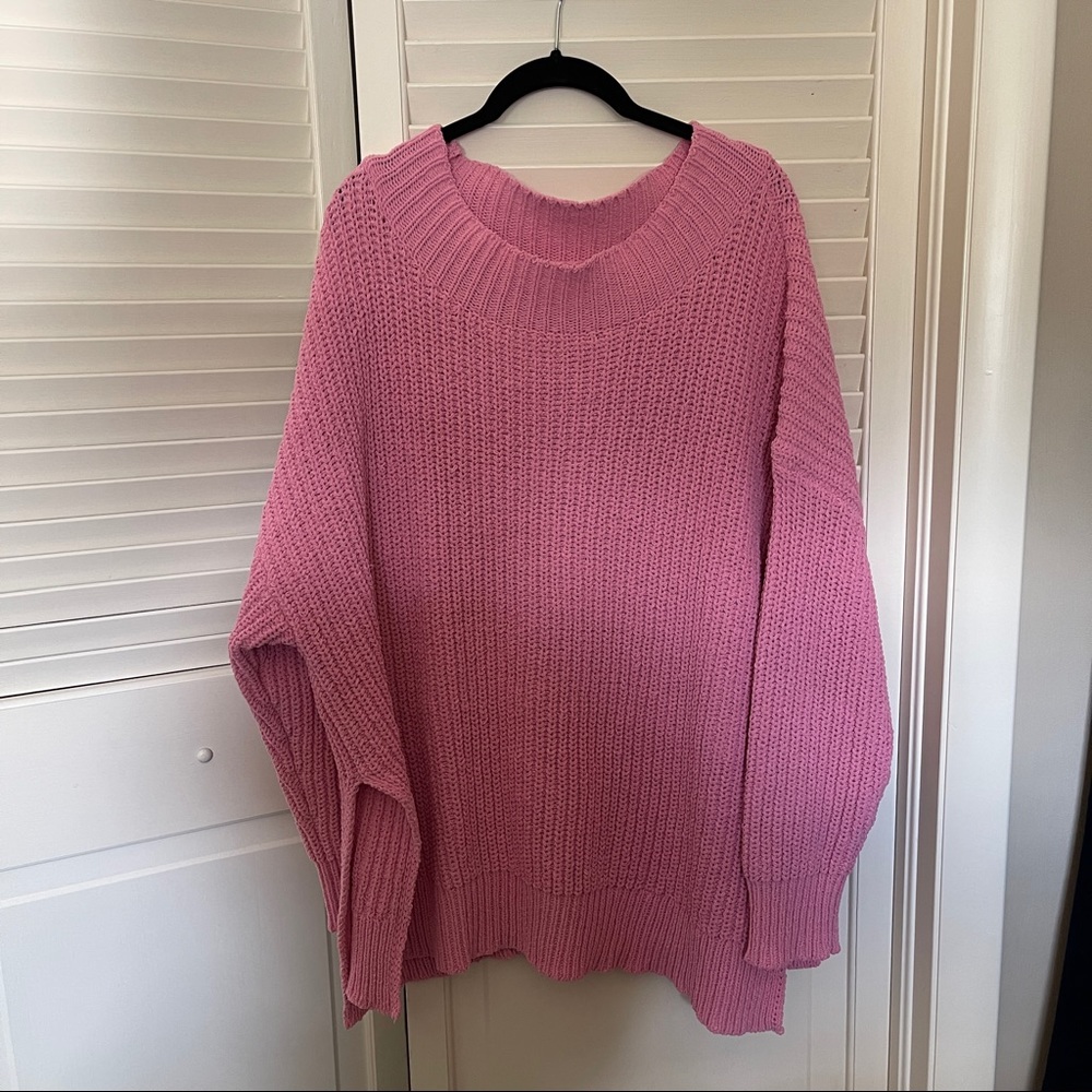 Aerie Oversized Chenille Sweater